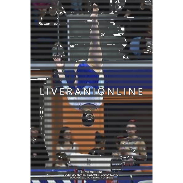 Sarah Voss (Germania) Fastweb Grand Prix di Ginnastica Milano 23-11-2019 Allianz Cloud PalaLido foto Roberto Garavaglia - ag. Aldo Liverani sas