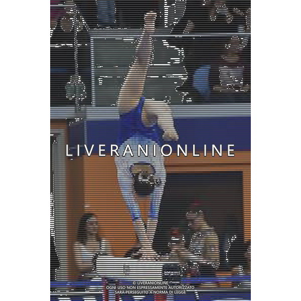 Sarah Voss (Germania) Fastweb Grand Prix di Ginnastica Milano 23-11-2019 Allianz Cloud PalaLido foto Roberto Garavaglia - ag. Aldo Liverani sas