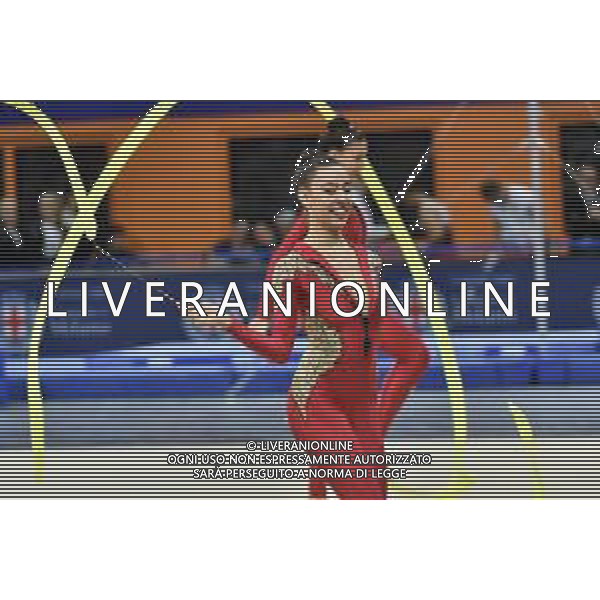 le ginnaste della Squadra Nazionale di Ginnastica Ritmica Fastweb Grand Prix di Ginnastica Milano 23-11-2019 Allianz Cloud PalaLido foto Roberto Garavaglia - ag. Aldo Liverani sas