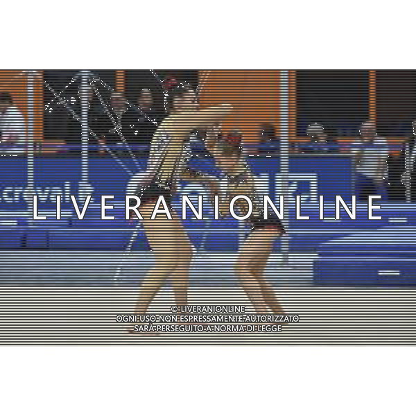 Sara Lorenzini e Marta Tambone Fastweb Grand Prix di Ginnastica Milano 23-11-2019 Allianz Cloud PalaLido foto Roberto Garavaglia - ag. Aldo Liverani sas