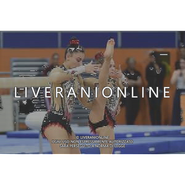 Sara Lorenzini e Marta Tambone Fastweb Grand Prix di Ginnastica Milano 23-11-2019 Allianz Cloud PalaLido foto Roberto Garavaglia - ag. Aldo Liverani sas