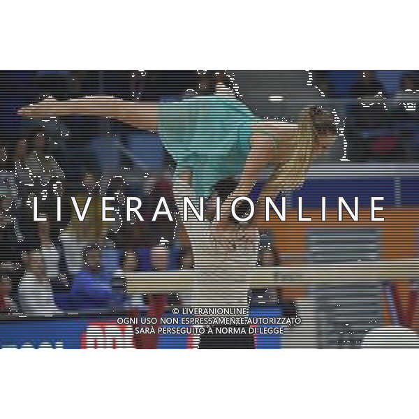 Michela Castoldi e Davide Donati Fastweb Grand Prix di Ginnastica Milano 23-11-2019 Allianz Cloud PalaLido foto Roberto Garavaglia - ag. Aldo Liverani sas
