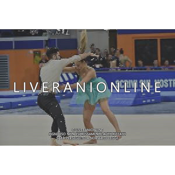 Michela Castoldi e Davide Donati Fastweb Grand Prix di Ginnastica Milano 23-11-2019 Allianz Cloud PalaLido foto Roberto Garavaglia - ag. Aldo Liverani sas