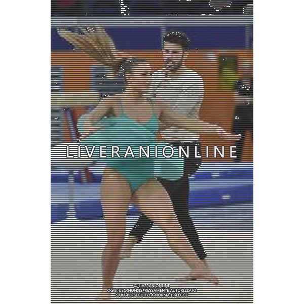 Michela Castoldi e Davide Donati Fastweb Grand Prix di Ginnastica Milano 23-11-2019 Allianz Cloud PalaLido foto Roberto Garavaglia - ag. Aldo Liverani sas