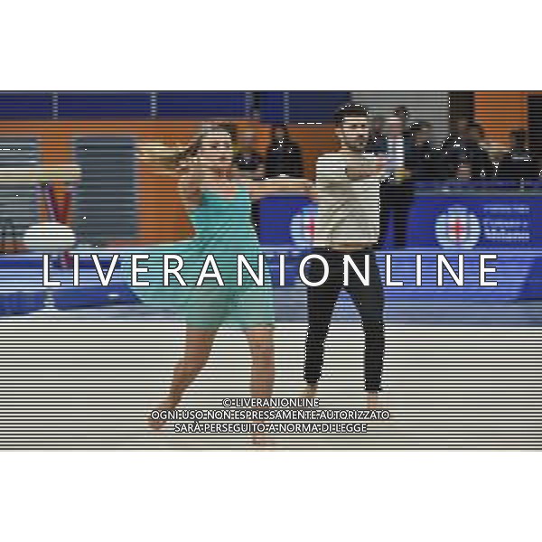 Michela Castoldi e Davide Donati Fastweb Grand Prix di Ginnastica Milano 23-11-2019 Allianz Cloud PalaLido foto Roberto Garavaglia - ag. Aldo Liverani sas