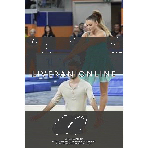Michela Castoldi e Davide Donati Fastweb Grand Prix di Ginnastica Milano 23-11-2019 Allianz Cloud PalaLido foto Roberto Garavaglia - ag. Aldo Liverani sas