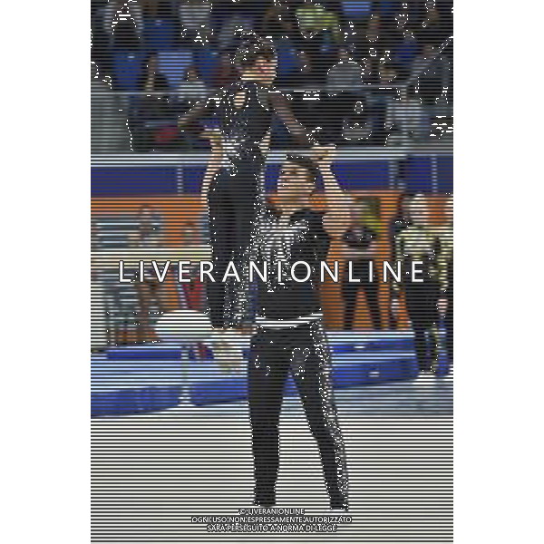 Rebecca Sirca e Lorenzo Martino Fastweb Grand Prix di Ginnastica Milano 23-11-2019 Allianz Cloud PalaLido foto Roberto Garavaglia - ag. Aldo Liverani sas