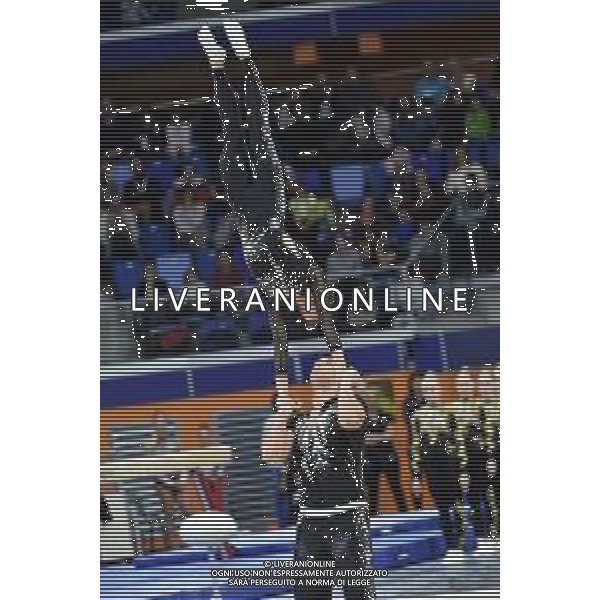 Rebecca Sirca e Lorenzo Martino Fastweb Grand Prix di Ginnastica Milano 23-11-2019 Allianz Cloud PalaLido foto Roberto Garavaglia - ag. Aldo Liverani sas