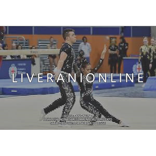 Rebecca Sirca e Lorenzo Martino Fastweb Grand Prix di Ginnastica Milano 23-11-2019 Allianz Cloud PalaLido foto Roberto Garavaglia - ag. Aldo Liverani sas