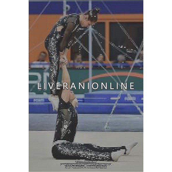 Rebecca Sirca e Lorenzo Martino Fastweb Grand Prix di Ginnastica Milano 23-11-2019 Allianz Cloud PalaLido foto Roberto Garavaglia - ag. Aldo Liverani sas