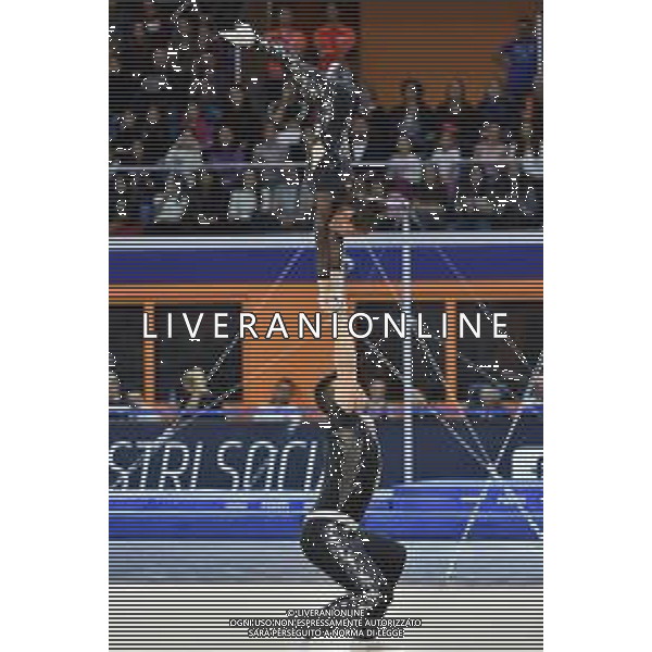 Rebecca Sirca e Lorenzo Martino Fastweb Grand Prix di Ginnastica Milano 23-11-2019 Allianz Cloud PalaLido foto Roberto Garavaglia - ag. Aldo Liverani sas
