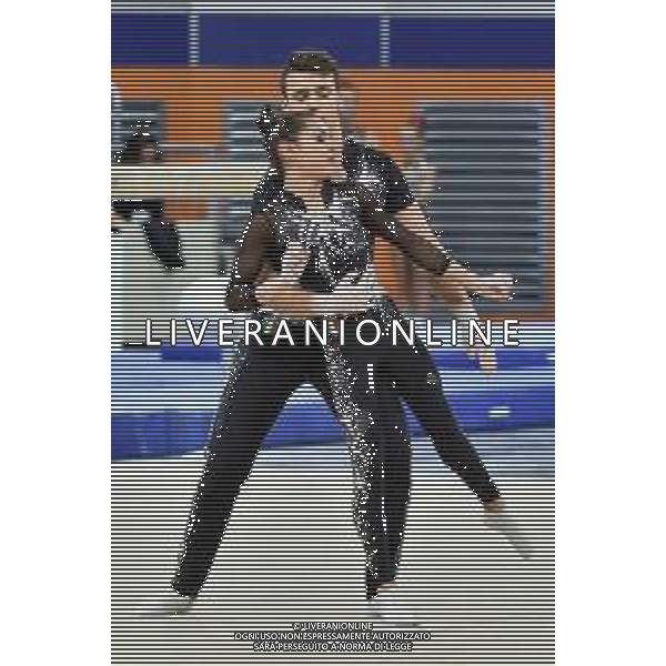 Rebecca Sirca e Lorenzo Martino Fastweb Grand Prix di Ginnastica Milano 23-11-2019 Allianz Cloud PalaLido foto Roberto Garavaglia - ag. Aldo Liverani sas