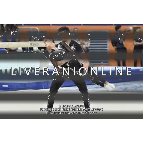 Rebecca Sirca e Lorenzo Martino Fastweb Grand Prix di Ginnastica Milano 23-11-2019 Allianz Cloud PalaLido foto Roberto Garavaglia - ag. Aldo Liverani sas