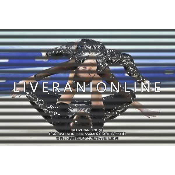 Rebecca Sirca e Lorenzo Martino Fastweb Grand Prix di Ginnastica Milano 23-11-2019 Allianz Cloud PalaLido foto Roberto Garavaglia - ag. Aldo Liverani sas