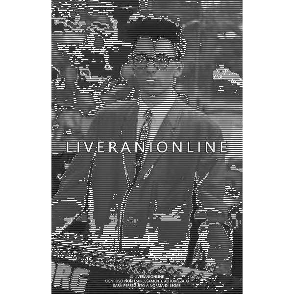 BLITZ, programma televisivo trasmesso sulla Rete 2, condotto da Gianni Mina\', Milano Maggio 1983 - RETROSPETTIVA ©Archivio Giovanni Liverani/AGENZIA ALDO LIVERANI SAS
