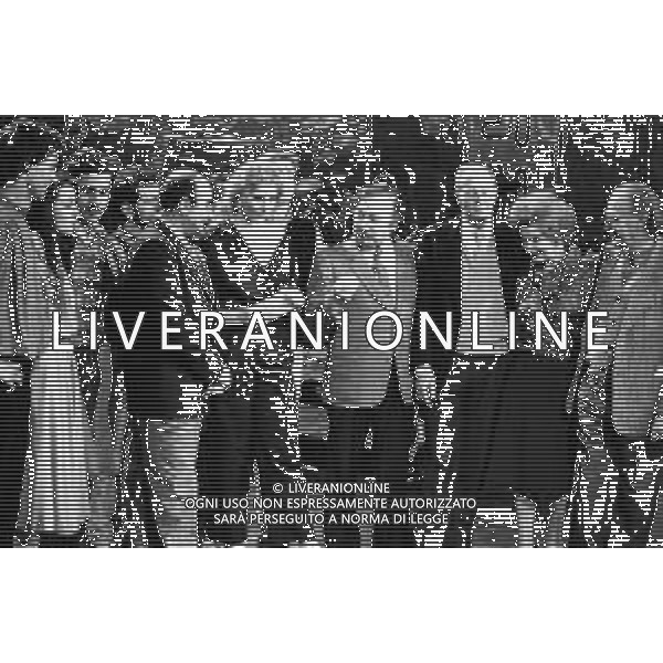BLITZ, programma televisivo trasmesso sulla Rete 2, condotto da Gianni Mina\', Milano Maggio 1983 - RETROSPETTIVA ©Archivio Giovanni Liverani/AGENZIA ALDO LIVERANI SAS