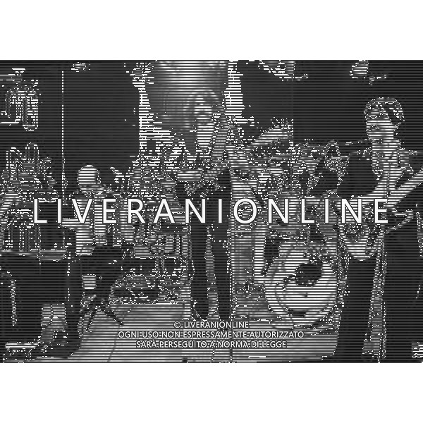 BLITZ, programma televisivo trasmesso sulla Rete 2, condotto da Gianni Mina\', Milano Maggio 1983 - RETROSPETTIVA ©Archivio Giovanni Liverani/AGENZIA ALDO LIVERANI SAS