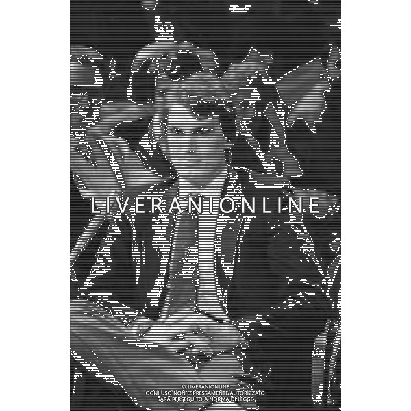 BLITZ, programma televisivo trasmesso sulla Rete 2, condotto da Gianni Mina\', Milano Maggio 1983 - RETROSPETTIVA Nella foto con Marco Tardelli ©Archivio Giovanni Liverani/AGENZIA ALDO LIVERANI SAS