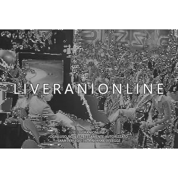 BLITZ, programma televisivo trasmesso sulla Rete 2, condotto da Gianni Mina\', Milano Maggio 1983 - RETROSPETTIVA ©Archivio Giovanni Liverani/AGENZIA ALDO LIVERANI SAS
