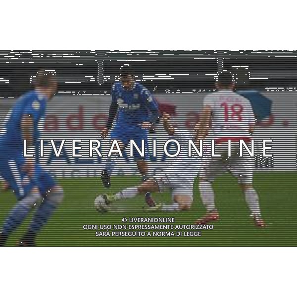 Campionato Italiano di Calcio Serie C - Lega Pro 2019/2020 Padova, Italia 24/11/2019 Padova vs Rimini Nella foto: Federico Scappi (Rimini) anticipato ©Ettore Griffoni-Alessio Marini/AGENZIA ALDO LIVERANI SAS