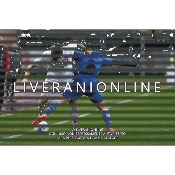 Campionato Italiano di Calcio Serie C - Lega Pro 2019/2020 Padova, Italia 24/11/2019 Padova vs Rimini Nella foto: BUGLIO Davide (Padova) ostacolato da Luca Cigliano (Rimini) ©Ettore Griffoni-Alessio Marini/AGENZIA ALDO LIVERANI SAS