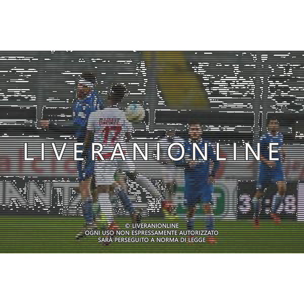 Campionato Italiano di Calcio Serie C - Lega Pro 2019/2020 Padova, Italia 24/11/2019 Padova vs Rimini Nella foto: Luca Zamparo (Rimini) di testa ©Ettore Griffoni-Alessio Marini/AGENZIA ALDO LIVERANI SAS