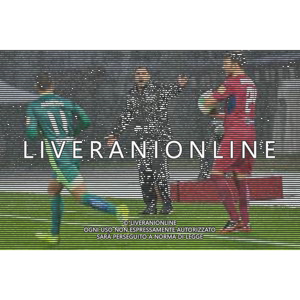 Campionato Italiano di Calcio Serie B 2019/2020 Cittadella (PD), Italia 24/11/2019 Cittadella vs Pisa Nella foto: Luca D\'Angelo allenatore dell\' AC Pisa FOTO ALESSIO MARINI-AG ALDO LIVERANI SAS