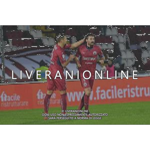 Campionato Italiano di Calcio Serie B 2019/2020 Cittadella (PD), Italia 24/11/2019 Cittadella vs Pisa Nella foto: Manuel Iori della AS Cittadella festeggia il goal FOTO ALESSIO MARINI-AG ALDO LIVERANI SAS