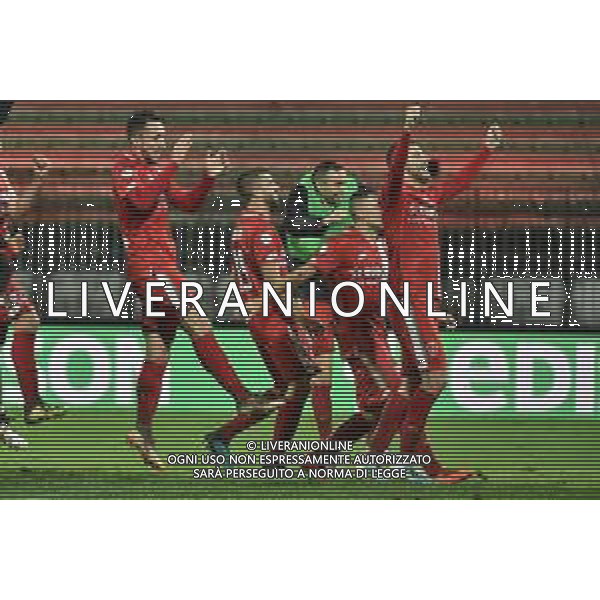 esultanza finale Monza Monza vs Alessandria Campionato Serie C girone A - 16° giornata Monza 24-11-2019 - Stadio Brianteo foto Roberto Garavaglia - ag. Aldo Liverani sas