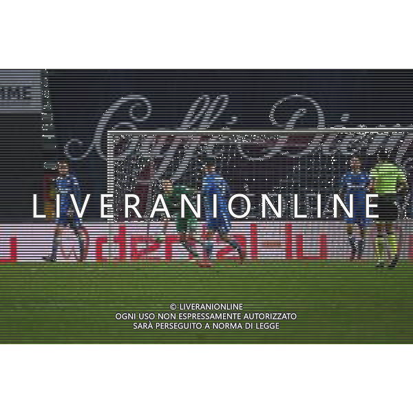 Campionato Italiano di Calcio Serie C - Lega Pro 2019/2020 Padova, Italia 24/11/2019 Padova vs Rimini Nella foto: Andrea Sala (Rimini) al rinvio ©Ettore Griffoni- Alessio Marini/AGENZIA ALDO LIVERANI SAS