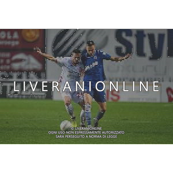 Campionato Italiano di Calcio Serie C - Lega Pro 2019/2020 Padova, Italia 24/11/2019 Padova vs Rimini Nella foto: Valerio Nava (Rimini) ostacolato da PELAGATTI Carlo (Padova) ©Ettore Griffoni- Alessio Marini/AGENZIA ALDO LIVERANI SAS