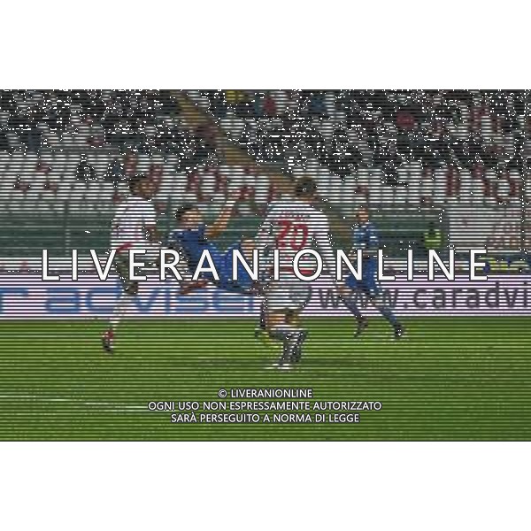 Campionato Italiano di Calcio Serie C - Lega Pro 2019/2020 Padova, Italia 24/11/2019 Padova vs Rimini Nella foto: Rovesciata di Danilo Giacinto Ventola (Rimini) ©Ettore Griffoni- Alessio Marini/AGENZIA ALDO LIVERANI SAS