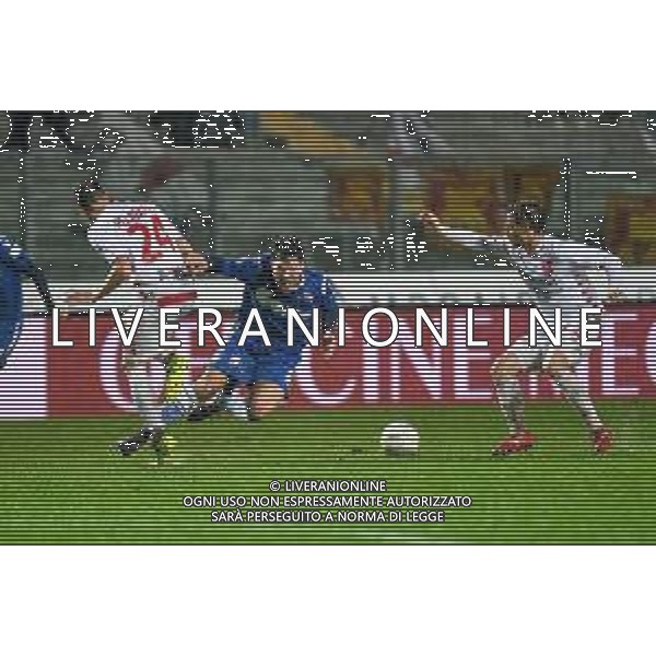 Campionato Italiano di Calcio Serie C - Lega Pro 2019/2020 Padova, Italia 24/11/2019 Padova vs Rimini Nella foto: Fallo di PELAGATTI Carlo (Padova) su Federico Gerardi (Rimini) ©Ettore Griffoni- Alessio Marini/AGENZIA ALDO LIVERANI SAS