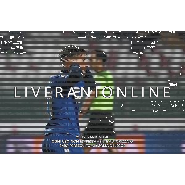 Campionato Italiano di Calcio Serie C - Lega Pro 2019/2020 Padova, Italia 24/11/2019 Padova vs Rimini Nella foto: Delusione di Vincenzo Bellante (Rimini) ©Ettore Griffoni- Alessio Marini/AGENZIA ALDO LIVERANI SAS