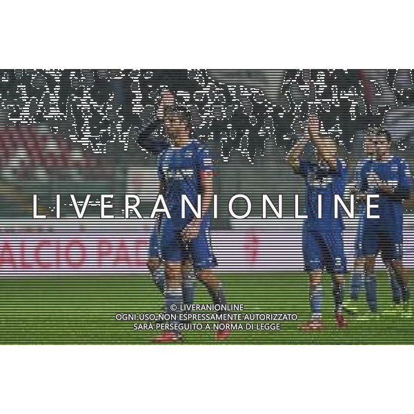 Campionato Italiano di Calcio Serie C - Lega Pro 2019/2020 Padova, Italia 24/11/2019 Padova vs Rimini Nella foto: Rimini saluta i suoi tifosi ©Ettore Griffoni- Alessio Marini/AGENZIA ALDO LIVERANI SAS