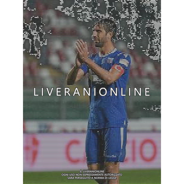 Campionato Italiano di Calcio Serie C - Lega Pro 2019/2020 Padova, Italia 24/11/2019 Padova vs Rimini Nella foto: Manuel Ferrani (Rimini) saluta i tifosi ©Ettore Griffoni- Alessio Marini/AGENZIA ALDO LIVERANI SAS