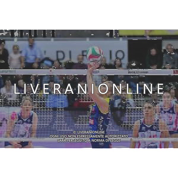 Campionato Italiano di Volley Serie A1 Femminile 2019/2020 Treviso, Italia 24/11/2019 Imoco Volley Conegliano vs Savino Del Bene Scandicci Nella foto: Alzata di Joanna Wolosz FOTO FLAVIO PAVANELLO-ALESSIO MARINI-AG ALDO LIVERANI SAS