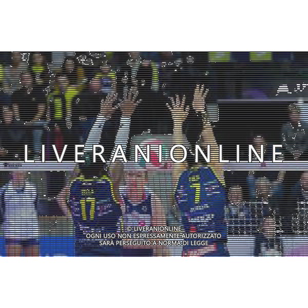 Campionato Italiano di Volley Serie A1 Femminile 2019/2020 Treviso, Italia 24/11/2019 Imoco Volley Conegliano vs Savino Del Bene Scandicci Nella foto: Attacco di Magdalena Stysiak FOTO FLAVIO PAVANELLO-ALESSIO MARINI-AG ALDO LIVERANI SAS