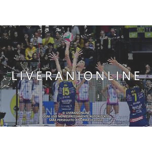 Campionato Italiano di Volley Serie A1 Femminile 2019/2020 Treviso, Italia 24/11/2019 Imoco Volley Conegliano vs Savino Del Bene Scandicci Nella foto: Attacco di Samantha Bricio FOTO FLAVIO PAVANELLO-ALESSIO MARINI-AG ALDO LIVERANI SAS