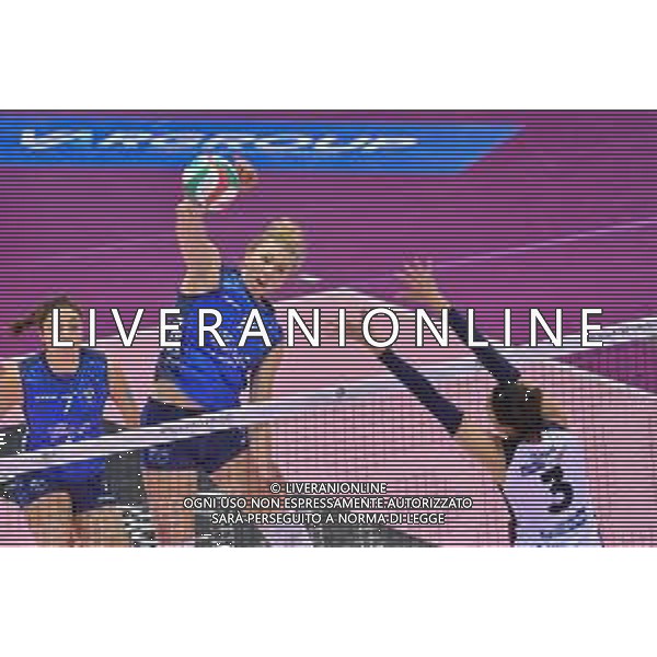 Campionato Italiano di Volley Serie A1 Femminile 2019/2020 Firenze, Italia 24/11/2019 Il Bisonte Firenze vs Zanetti Bergamo Nella foto: Sarah Fahr (Il Bisonte Firenze) FOTO LISA GUGLIELMI-ALESSIO MARINI-AG ALDO LIVERANI SAS