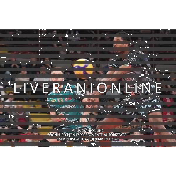 Campionato Italiano di Volley Superlega Serie A 2019/2020 Perugia, Italia 24/11/2019 Sir Safety Conad Perugia vs Consar Ravenna Nella foto: wilfredo leon venero (n.9 schiacciatore sir safety conad perugia) in ricezione FOTO LORIS CERQUIGLINI-ALESSIO MARINI-AG ALDO LIVERANI SAS