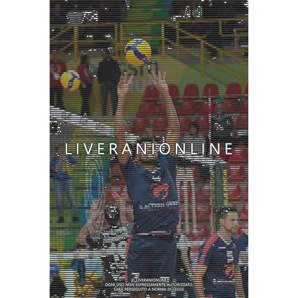 Campionato Italiano di Volley Superlega Serie A 2019/2020 Verona, Italia 24/11/2019 Calzedonia Verona vs Vero Volley Monza Nella foto: Tomasz Calligaro (3) Vero Volley Monza FOTO ROBERTO TOMMASINI-ALESSIO MARINI-AG ALDO LIVERANI SAS