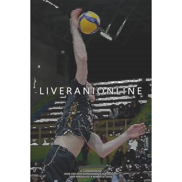 Campionato Italiano di Volley Superlega Serie A 2019/2020 Verona, Italia 24/11/2019 Calzedonia Verona vs Vero Volley Monza Nella foto: Asparuh Asparuhow (8) Calzedonia Verona FOTO ROBERTO TOMMASINI-ALESSIO MARINI-AG ALDO LIVERANI SAS