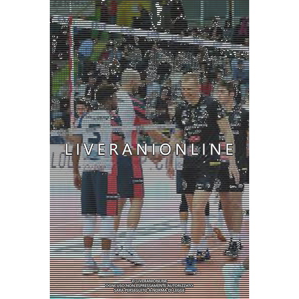 Campionato Italiano di Volley Superlega Serie A 2019/2020 Verona, Italia 24/11/2019 Calzedonia Verona vs Vero Volley Monza Nella foto: Pre-partita- Bartlomiej Kluth (2) Calzedonia Verona FOTO ROBERTO TOMMASINI-ALESSIO MARINI-AG ALDO LIVERANI SAS