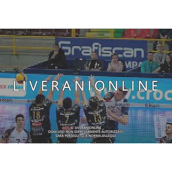 Campionato Italiano di Volley Superlega Serie A 2019/2020 Verona, Italia 24/11/2019 Calzedonia Verona vs Vero Volley Monza Nella foto: Attacco Monza con Donovan Dzavoronok (4) Vero Volley Monza FOTO ROBERTO TOMMASINI-ALESSIO MARINI-AG ALDO LIVERANI SAS
