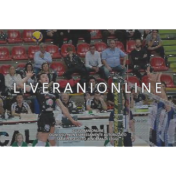 Campionato Italiano di Volley Superlega Serie A 2019/2020 Verona, Italia 24/11/2019 Calzedonia Verona vs Vero Volley Monza Nella foto: Asparuh Asparuhow (8) Calzedonia Verona in schiacciata. FOTO ROBERTO TOMMASINI-ALESSIO MARINI-AG ALDO LIVERANI SAS