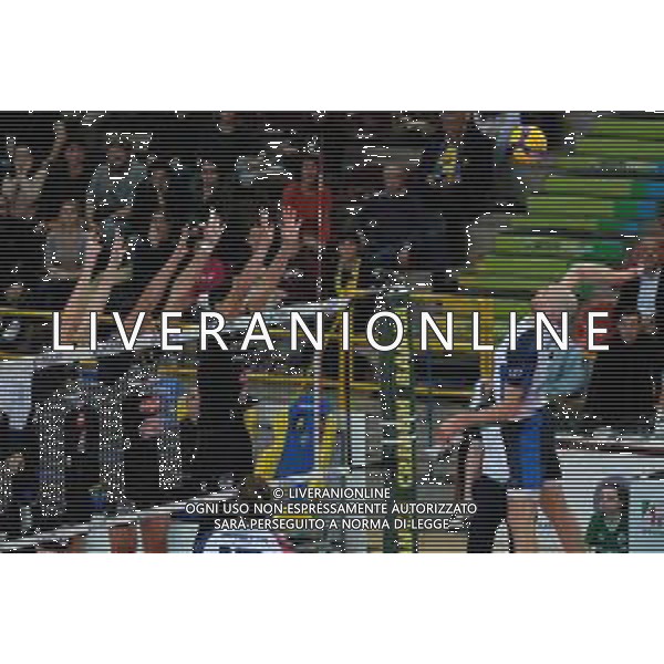 Campionato Italiano di Volley Superlega Serie A 2019/2020 Verona, Italia 24/11/2019 Calzedonia Verona vs Vero Volley Monza Nella foto: Bartosz Kurek (1) Vero Volley Monza in schiacciata. FOTO ROBERTO TOMMASINI-ALESSIO MARINI-AG ALDO LIVERANI SAS