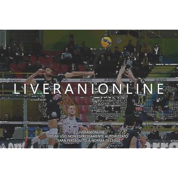 Campionato Italiano di Volley Superlega Serie A 2019/2020 Verona, Italia 24/11/2019 Calzedonia Verona vs Vero Volley Monza Nella foto: Primo tempo di Sebastian Sol FOTO ROBERTO TOMMASINI-ALESSIO MARINI-AG ALDO LIVERANI SAS