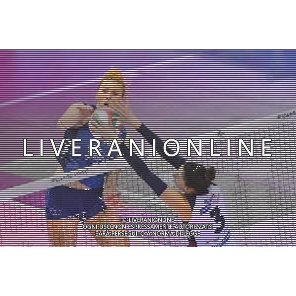 Campionato Italiano di Volley Serie A1 Femminile 2019/2020 Firenze, Italia 24/11/2019 Il Bisonte Firenze vs Zanetti Bergamo Nella foto: Sarah Fahr (Il Bisonte Firenze) murata FOTO LISA GUGLIELMI-ALESSIO MARINI-AG ALDO LIVERANI SAS