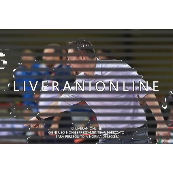 Campionato Italiano di Volley Serie A1 Femminile 2019/2020 Firenze, Italia 24/11/2019 Il Bisonte Firenze vs Zanetti Bergamo Nella foto: Daniele Turino (allenatore Zanetti Bergamo) FOTO LISA GUGLIELMI-ALESSIO MARINI-AG ALDO LIVERANI SAS